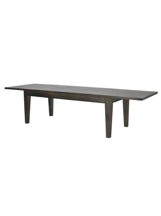 TOULOUSE DBLE EXT TABLE MANGO DARK BROWN